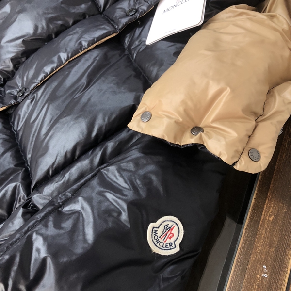 ハイクオリティダウンジャケット側面デザイン